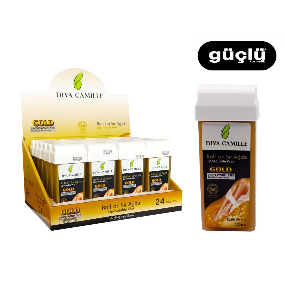 DİVA CAMİLLE SİR ROLL-ON AĞDA 100ML GOLD*24