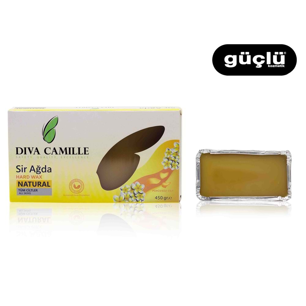 DİVA CAMİLLE KALIP FOLYO AĞDA KUTULU 450GR NATURAL*36LI
