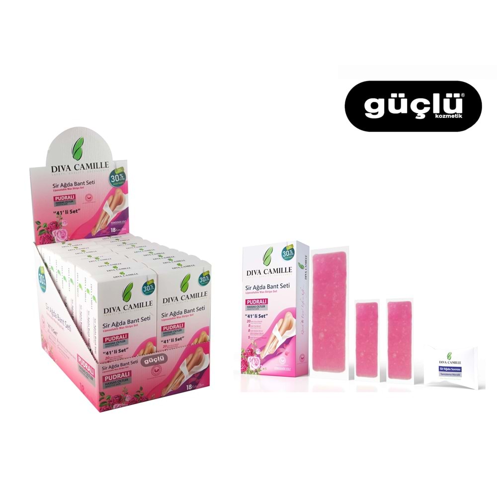 DİVA CAMİLLE SİR AĞDA BANDI 41'Lİ SET HASSAS CİLTLER İÇİN *18Lİ