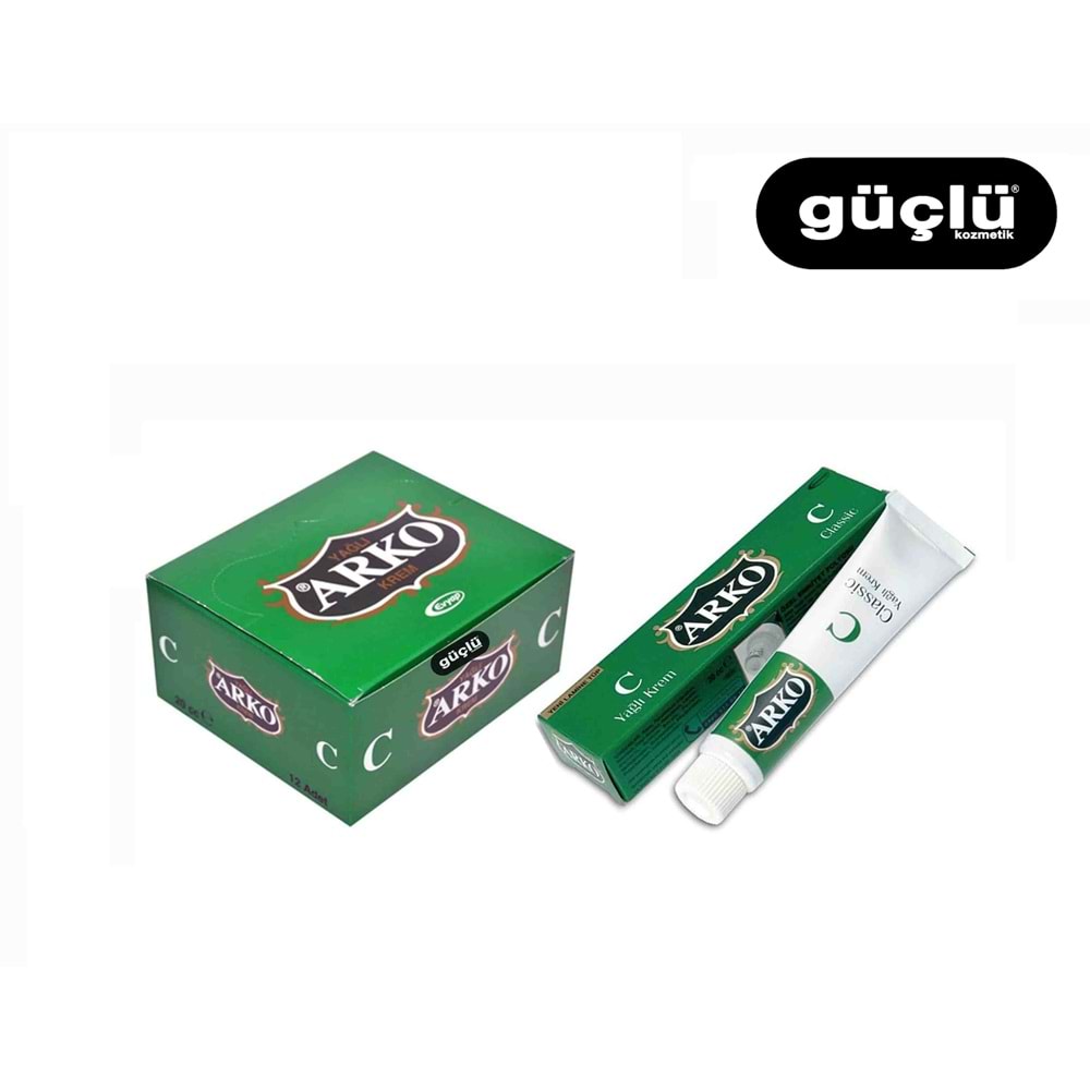 ARKO NEM BAKIM KREMİ 20ML CLASSİC*12Lİ