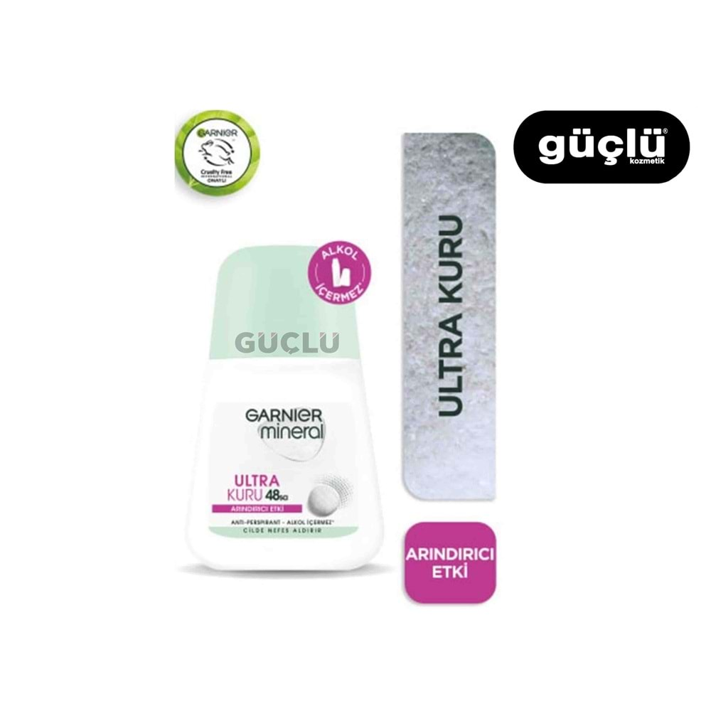 GARNİER ROLL ON 50ML KDN ULTRA KURU*6LI