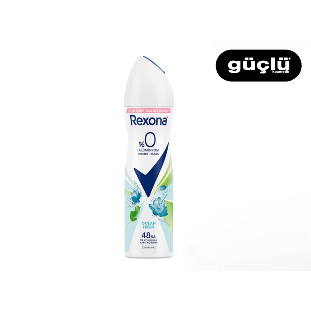 REXONA WOMEN DEO 150ML OCEAN FRESH *6LI