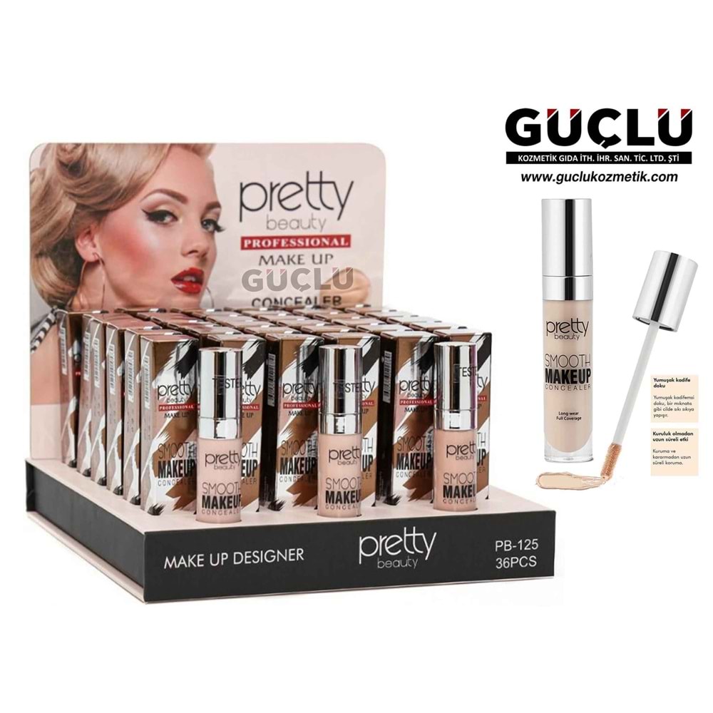 PRETTY B. STİC CONCEALER SMOOT MEKAUP PB125*36LI