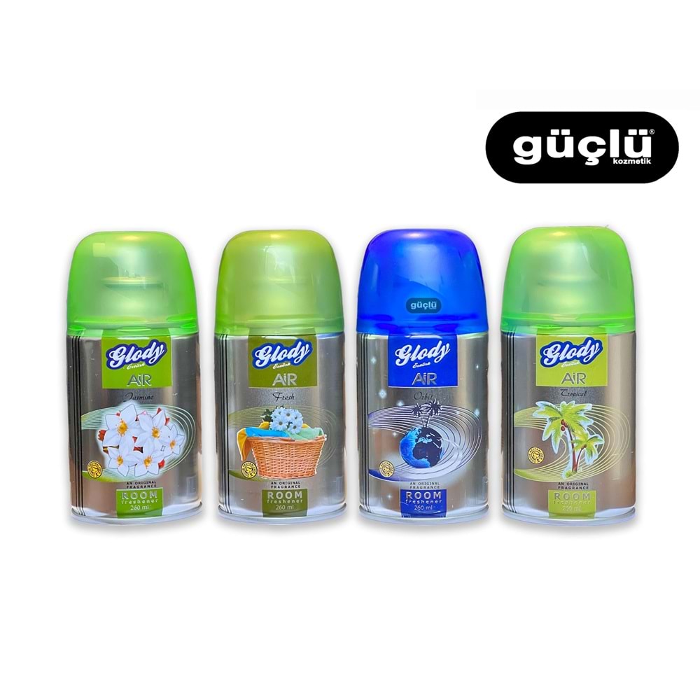 GLODY ODA SPREYİ YEDEK 260ML KARMA 1746*12Lİ