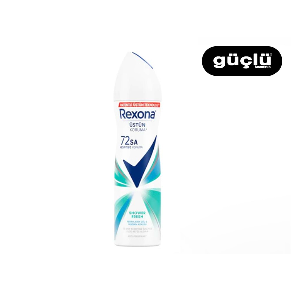 REXONA WOMEN DEO 150ML SHOWER FRESH*6