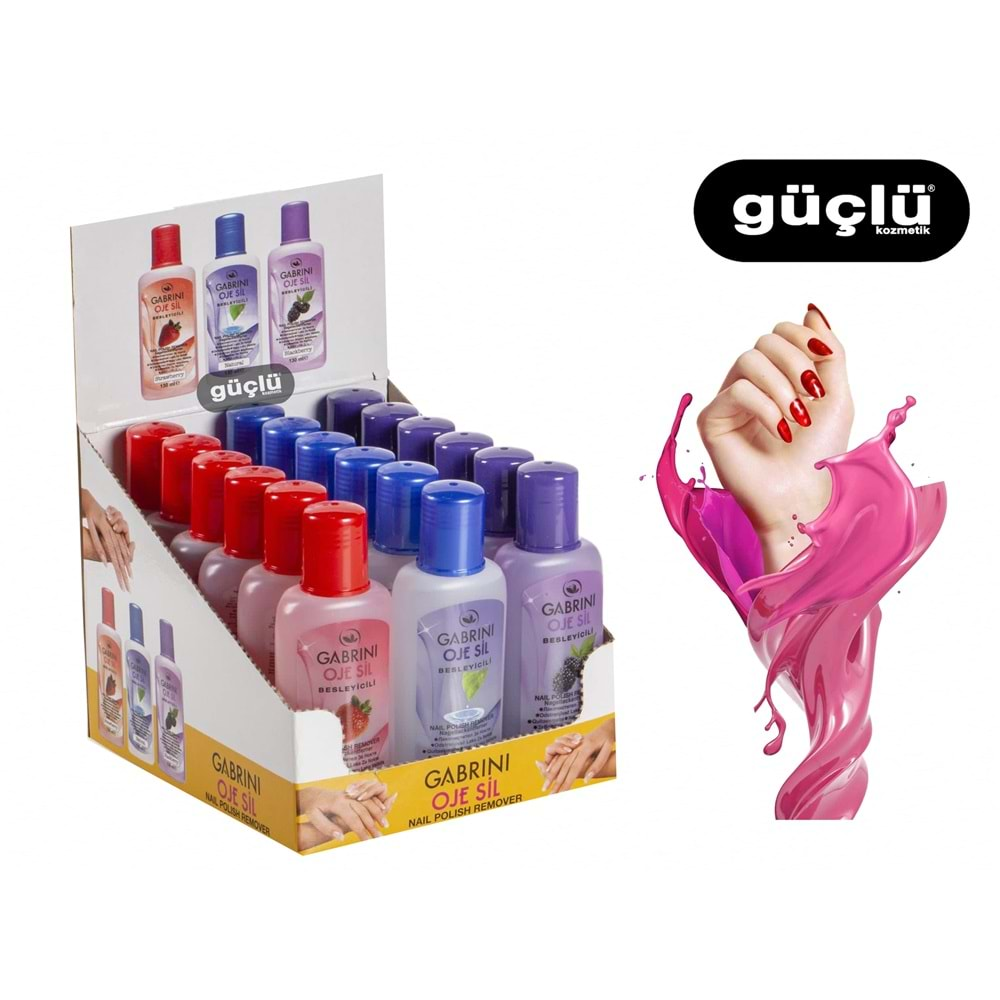 GABRİNİ OJE SİL KARMA 130ML 1035*12Lİ