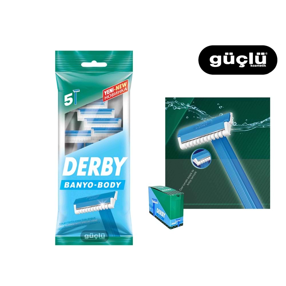 DERBY BANYO 5Lİ POŞET 0361*14LÜ