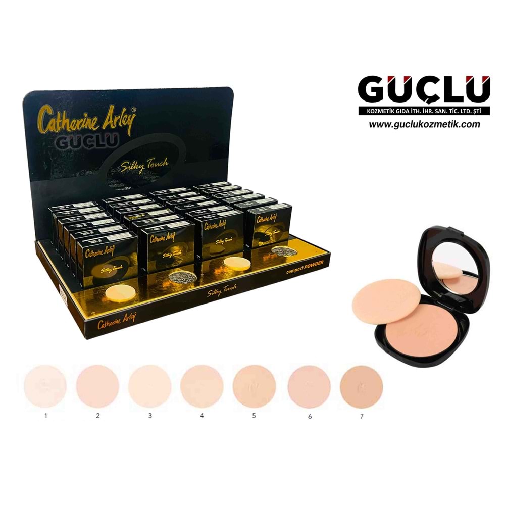 CATHERİNE ARLEY COMPACT PUDRA NO:5.5*24LÜ