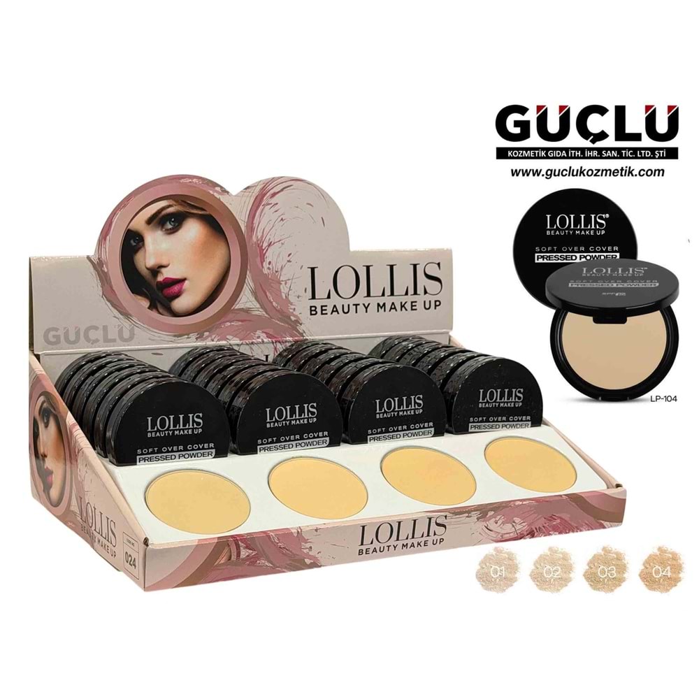 LOLLIS BEAUTY PUDRA PRESSED POWDER LS 104*24LÜ