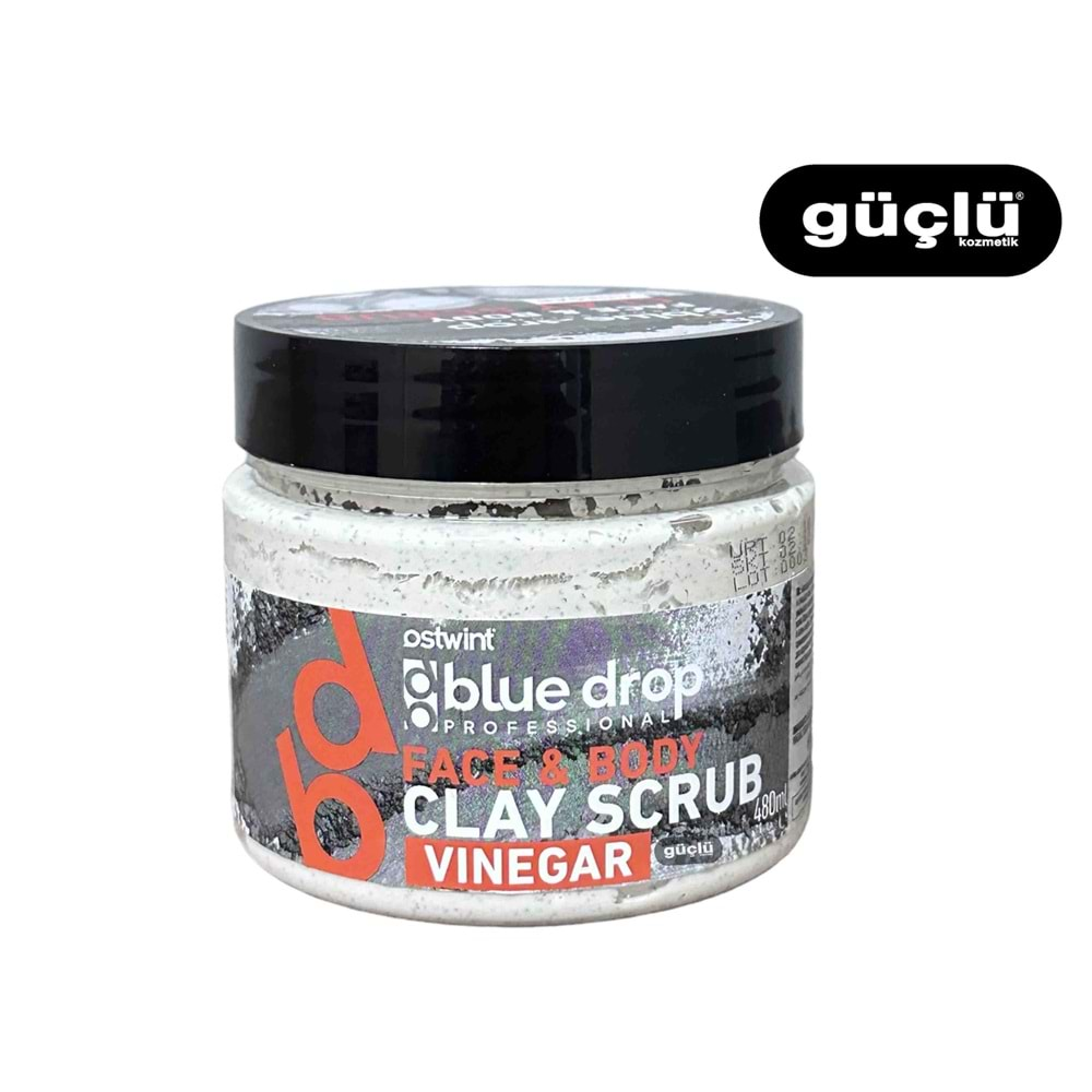 OSTWİNT BLUE D. SCRUB KİL MASKESİ 480ML SİRKE*12Lİ