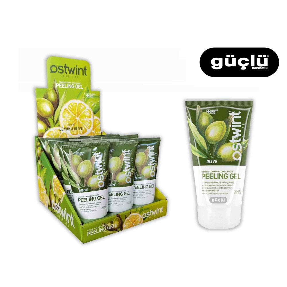 OSTWİNT PEELİNG JEL 125ML ZEYTİN*12Lİ