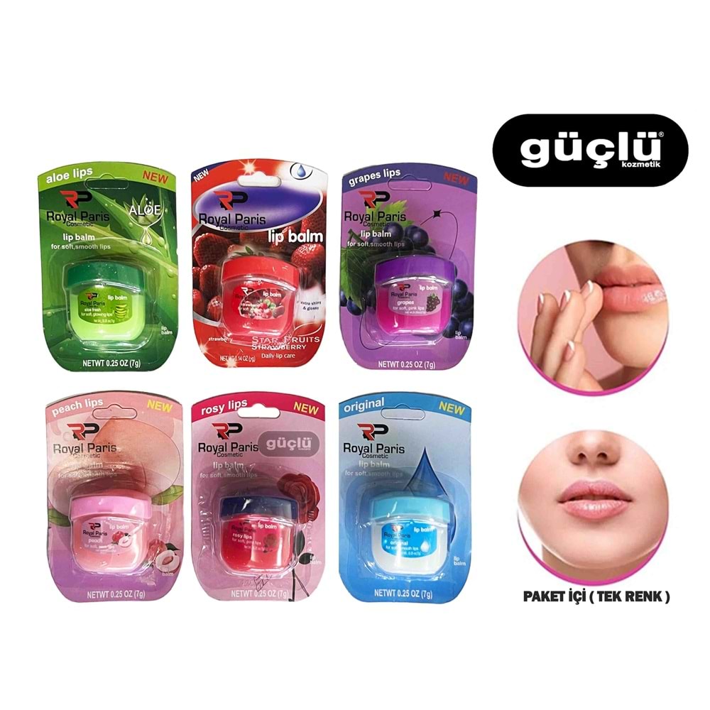 ROYAL P. LİP BALM ORİJİNAL RP8035*24LÜ