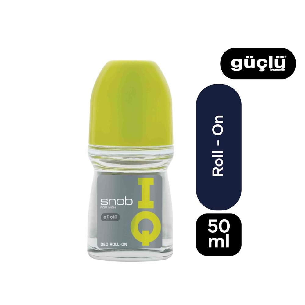 SNOB ROLL-ON 50ML ERKEK IQ*6LI