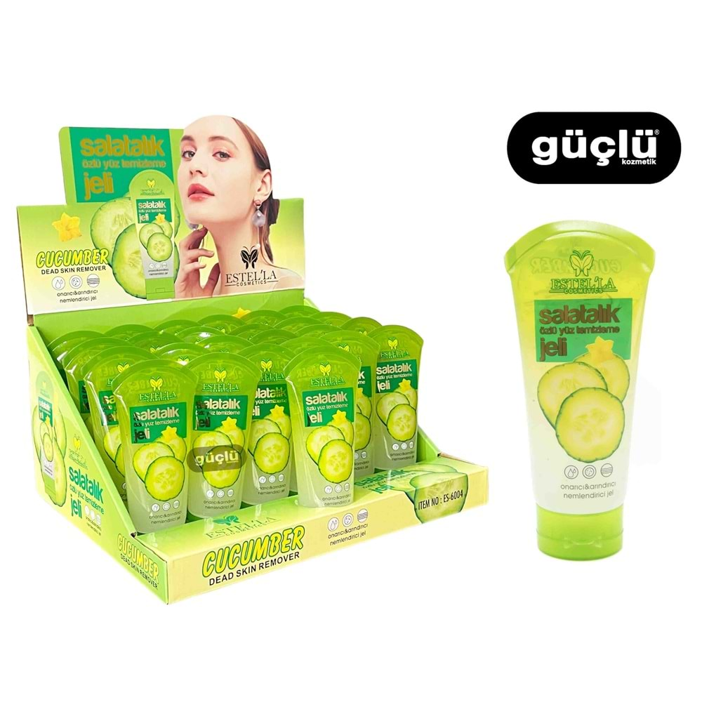 ESTELLA YÜZ TEMİZLEME JELİ SALATALIK 100ML ES6004*24LÜ