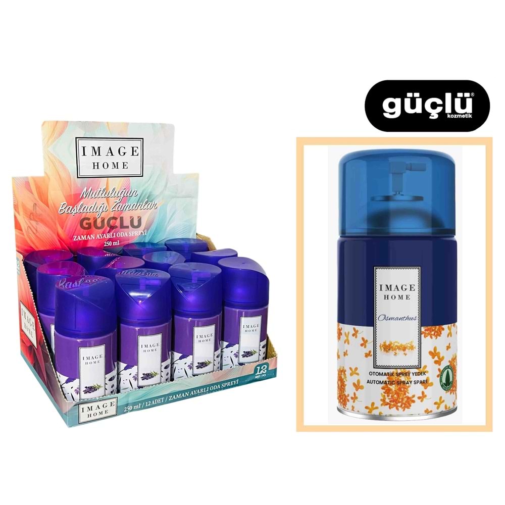 IMAGE HOME ODA SPREYİ YEDEK 250ML (OSMANTHUS)*12Lİ