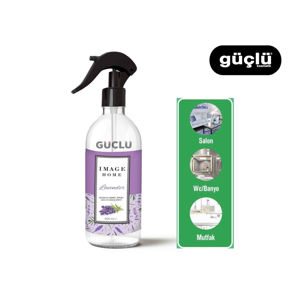 IMAGE HOME ODA-KUMAŞ SPREYİ 500ML (LAVANTA)*12Lİ