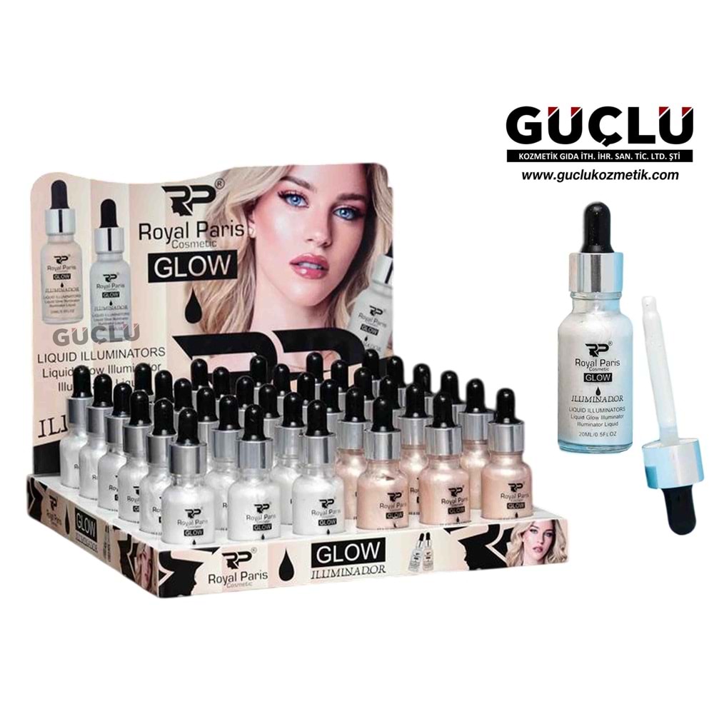 ROYAL P. LIQUID CAM HIGHLIGHTER GLOW RPV4*36LI