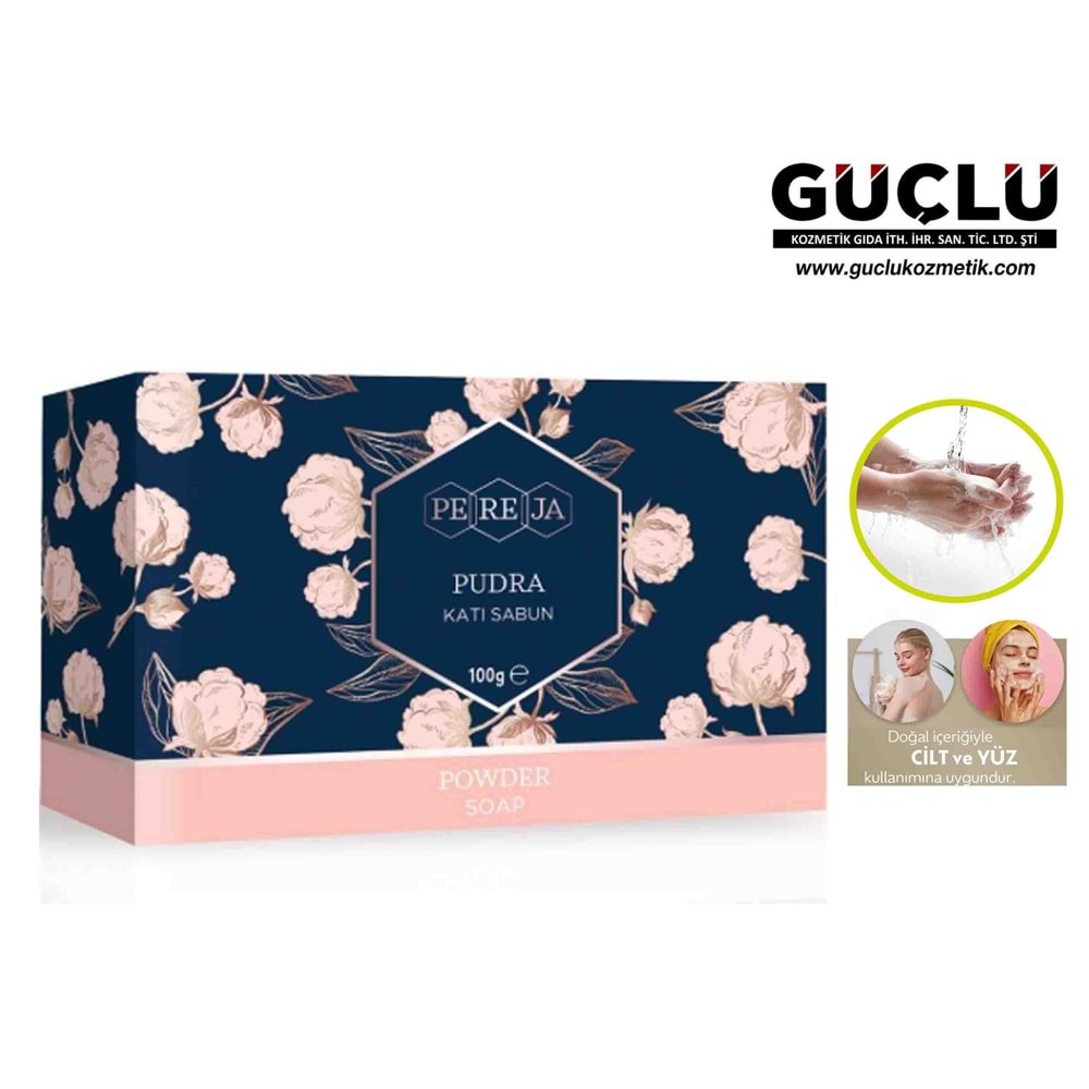 PEREJA KATI SABUN 100GR PUDRA*12Lİ