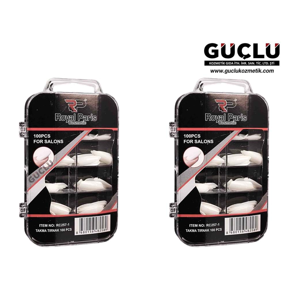 ROYAL P. TAKMA TIRNAK KÜT ŞEFFAF RC258*12Lİ
