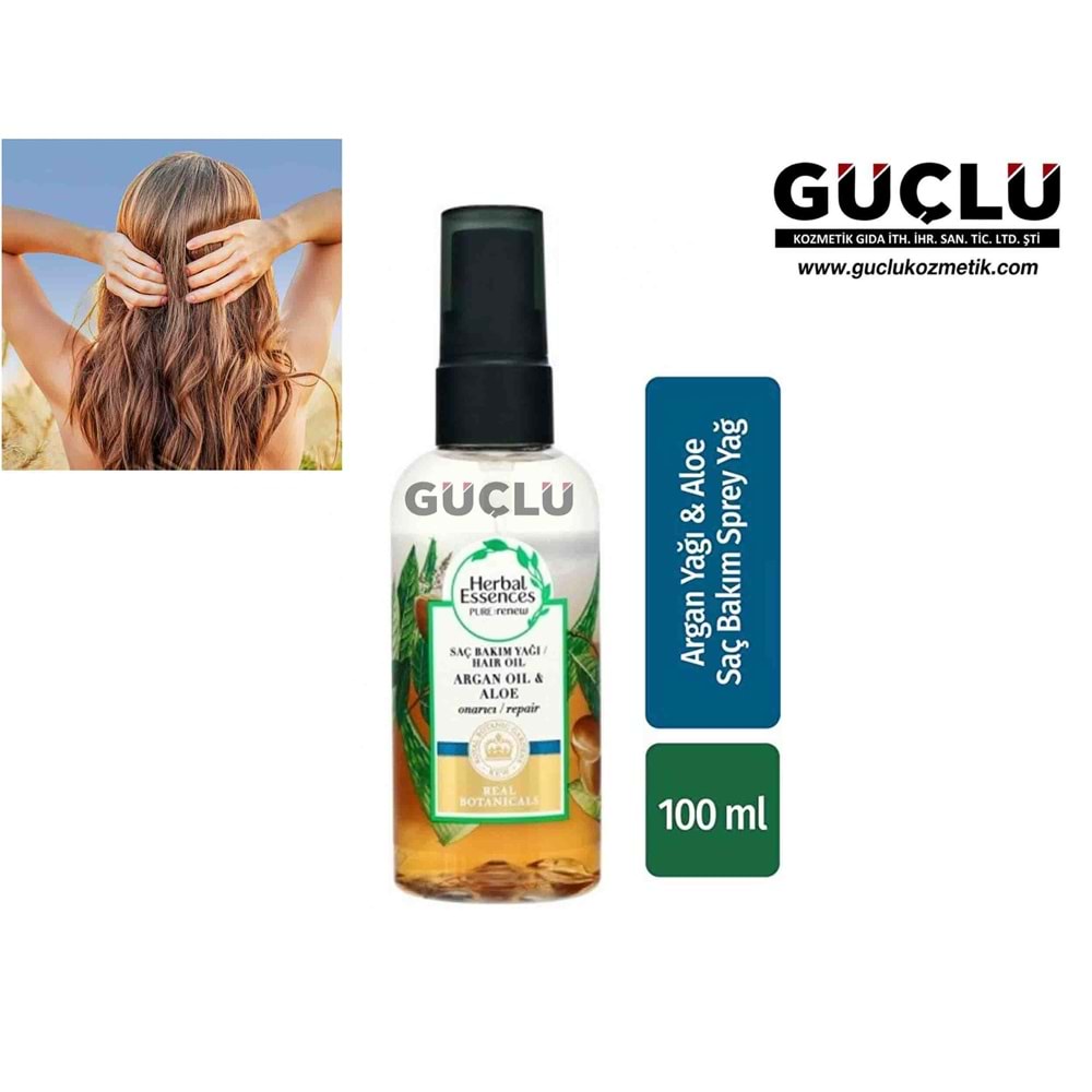 HERBAL ESSENCES SAÇ BAKIM YAĞI ARGAN OIL & ALOE 5517*6LI