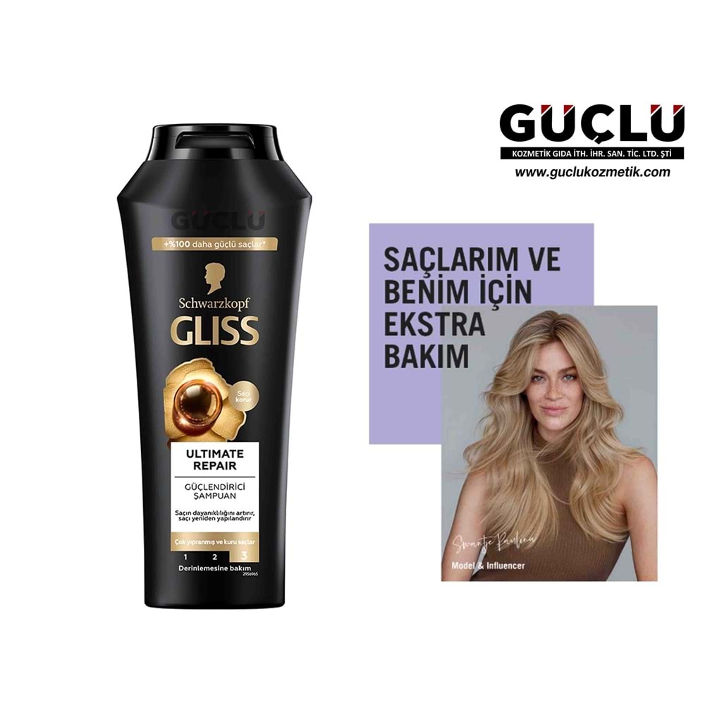 GLİSS ŞAMPUAN 400ML ULTIMATE REPAIR 3713*6LI