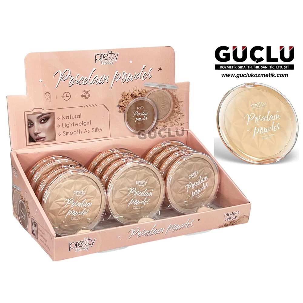 PRETTY B. POWDER-PORSELEN PB2009*12Lİ