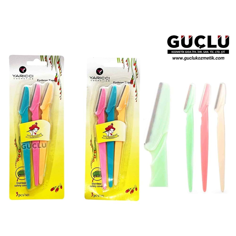 YARICCI KAŞ USTURASI 3LÜ YRC141*12Lİ