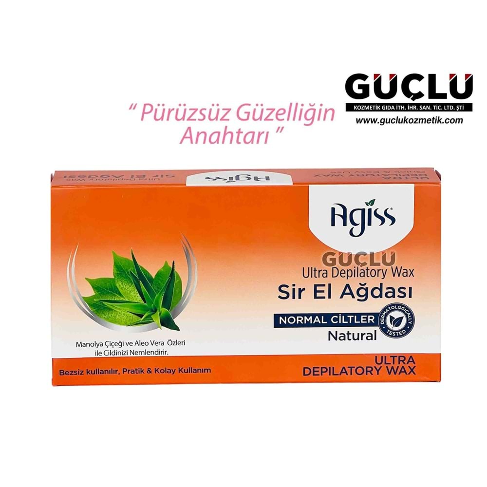 AGİSS KALIP FOLYO AĞDA KUTULU 400GR NATURAL*24LÜ