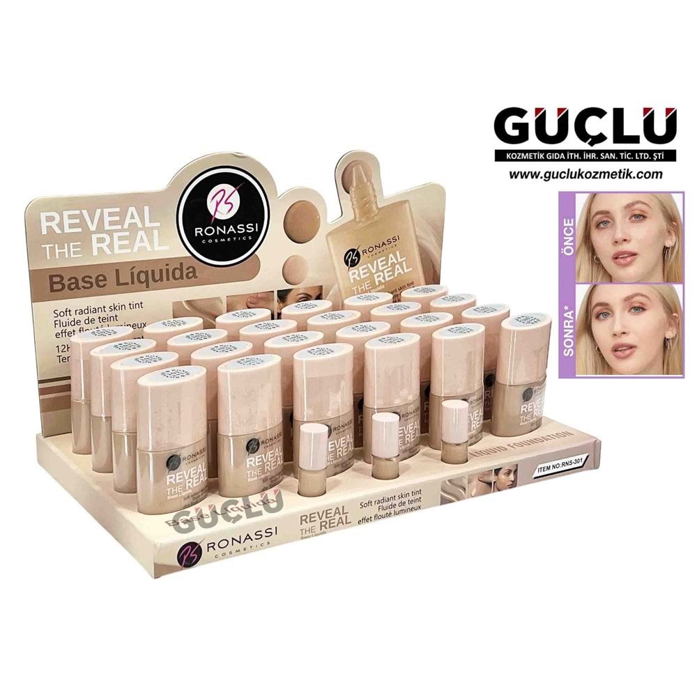 RONASSİ FONDÖTEN BASE LIQUID REVEAL THE REAL RNS301*24LÜ