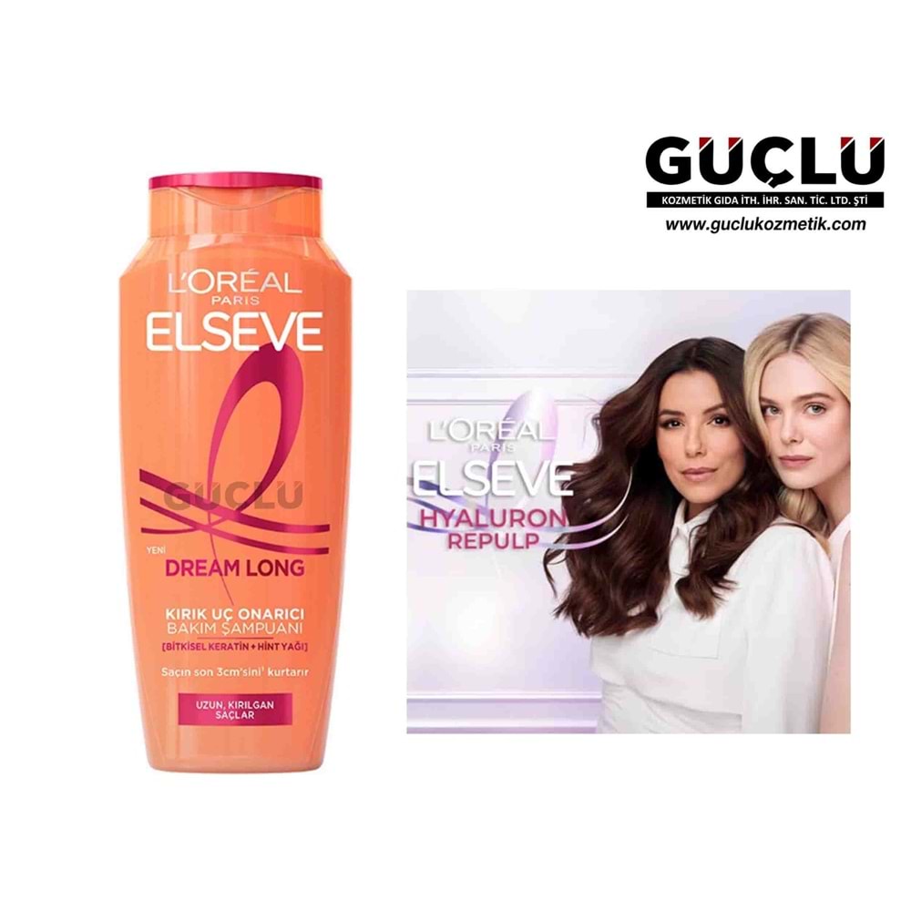 LOREAL ELSEVE ŞAMPUAN 300ML DREAM LONG*6LI