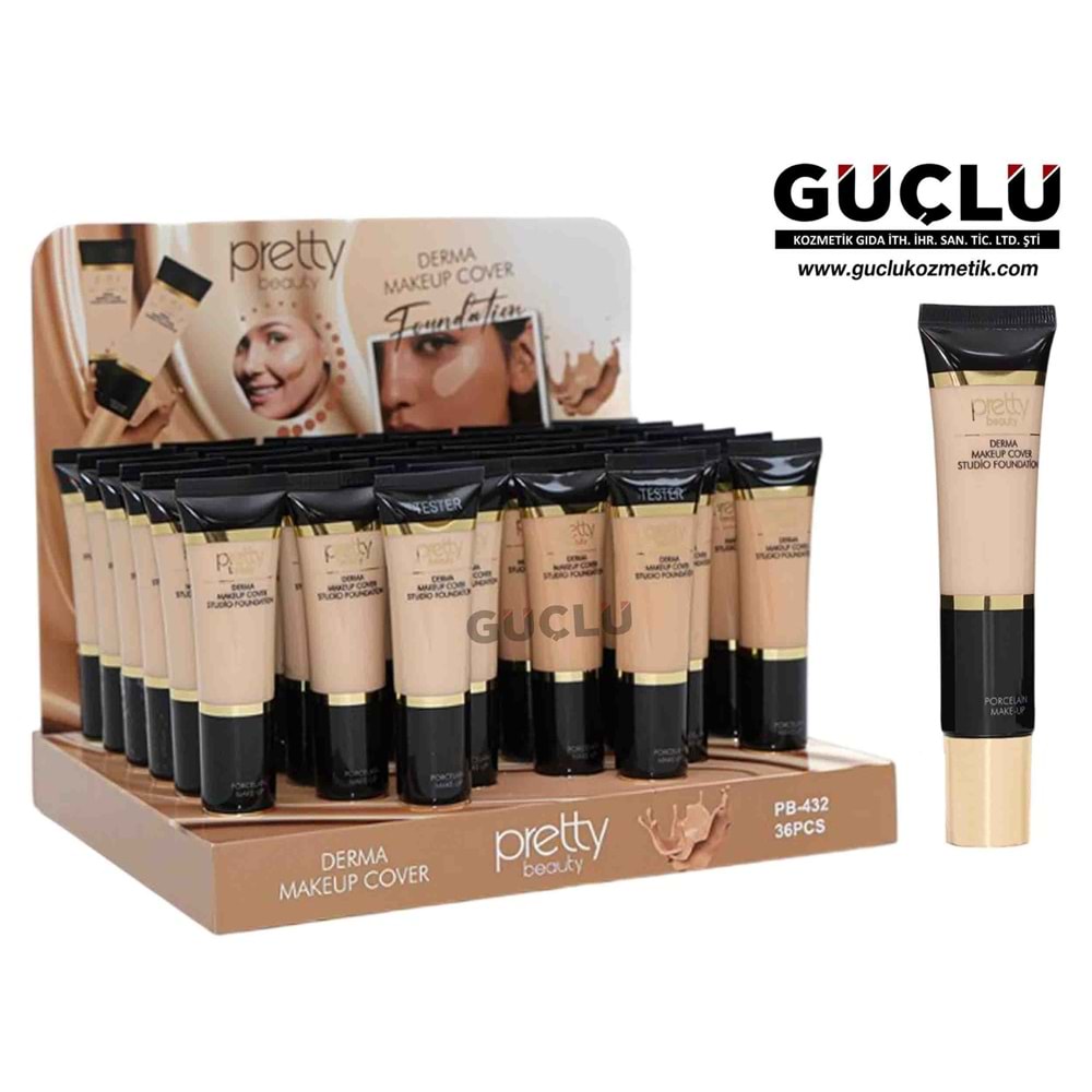PRETTY B. FONDÖTEN DERMA MAKE UP COVERPB432*36LI