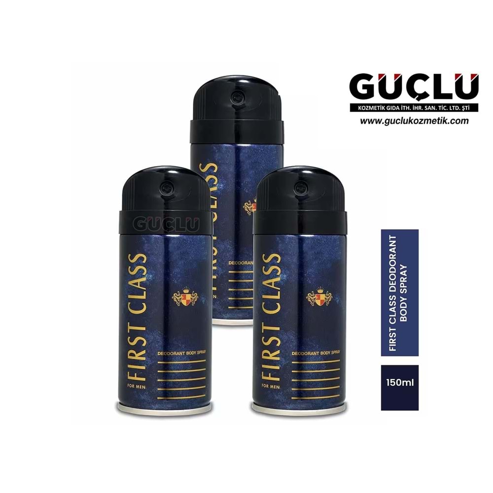 FIRST CLASS DEODORANT 150ML 3062*6LI