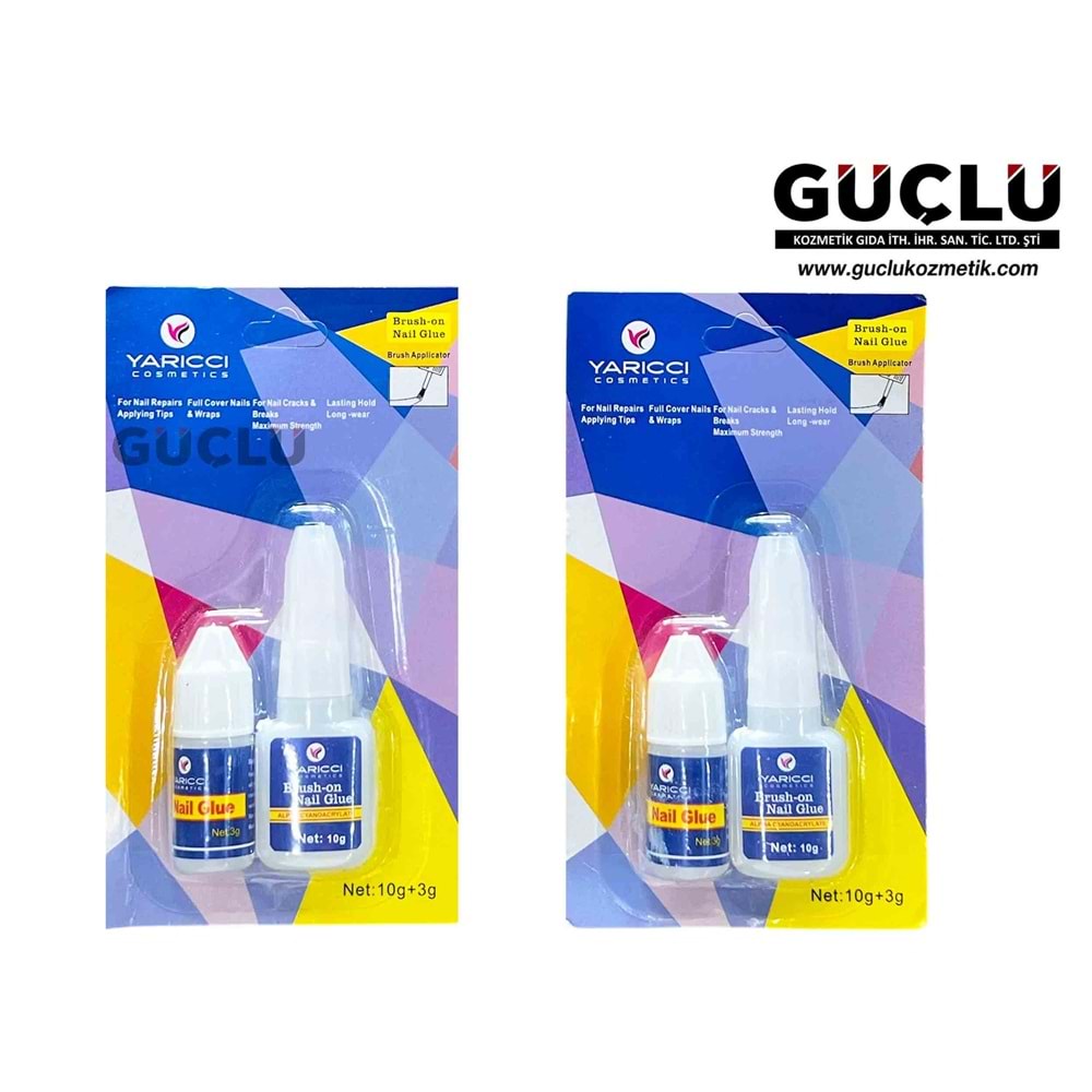 YARICCI TIRNAK YAPIŞTIRICI 2Lİ SET YRC343*12Lİ