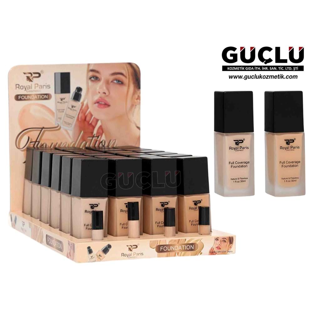 ROYAL P. CAM FONDÖTEN 30ML FULL COVERAGERPV019*24LÜ