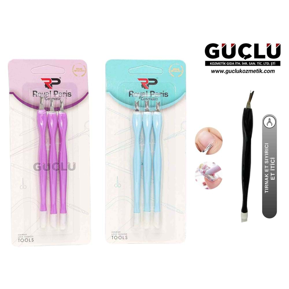 ROYAL P.TIRNAK ETİ SIYIRICI ÇİFT TARAFLI RC371*12Lİ