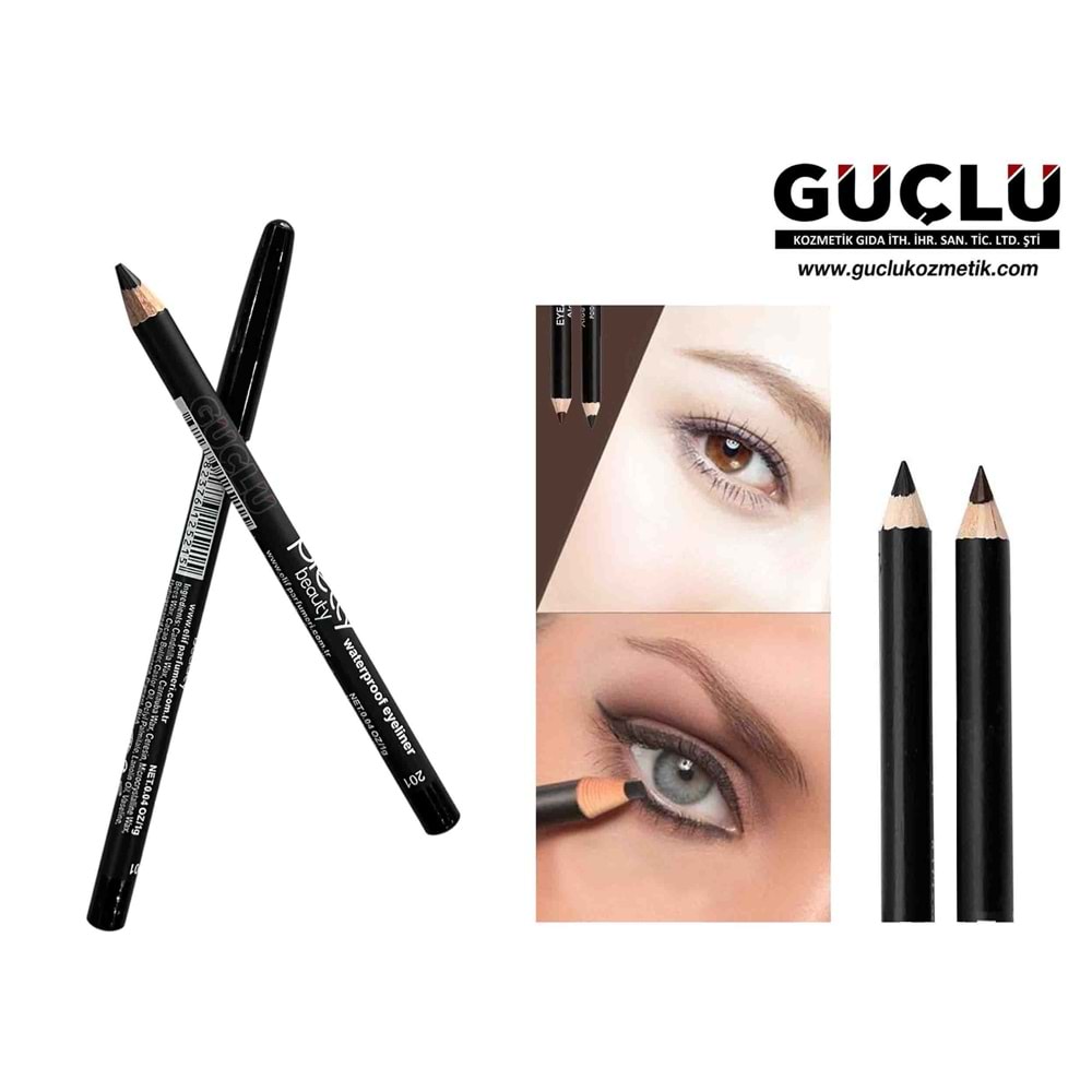PRETTY B.GÖZ KALEMİ WATERPROOF DİPLİNER 201*12Lİ