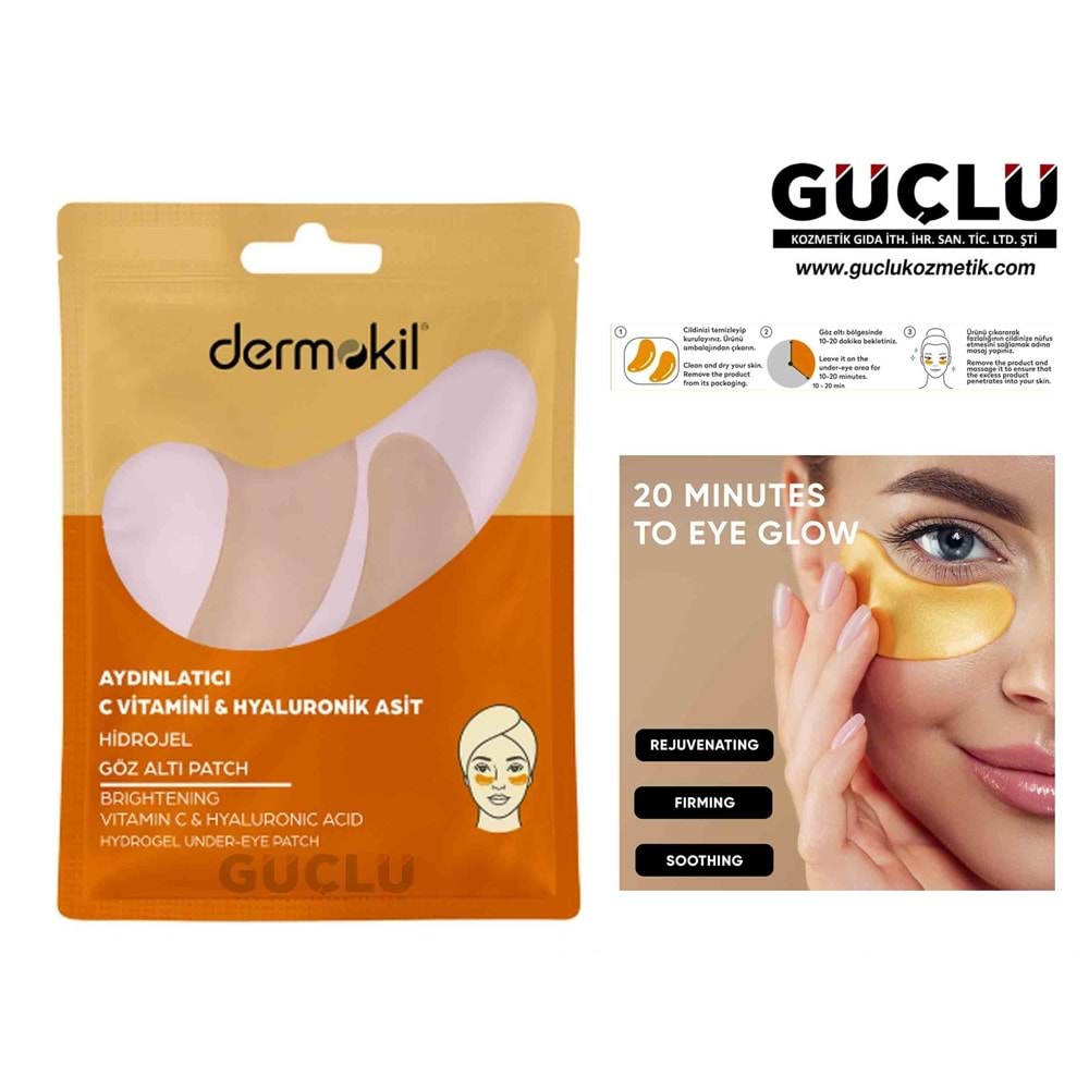 DERMOKİL GÖZALTI P. 7GR AYDINLATICI C VİT. HIDROJEL 4606*12Lİ
