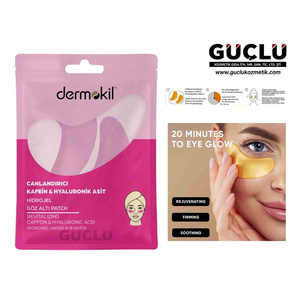 DERMOKİL GÖZALTI P. 7GR CANLANLANDIRICI KAFEIN HI. 4613*12Lİ