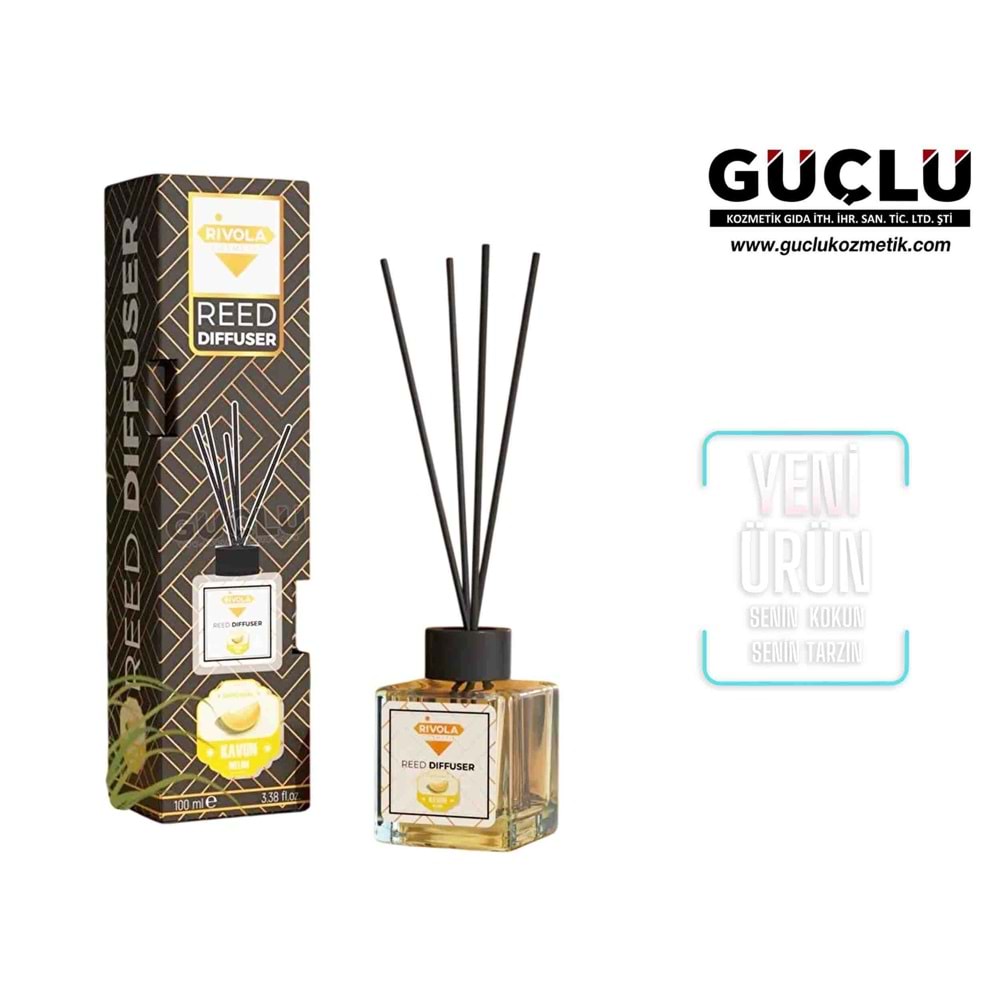 RİVOLA BAMBU ORTAM KOKUSU 100ML KAVUN*12Lİ