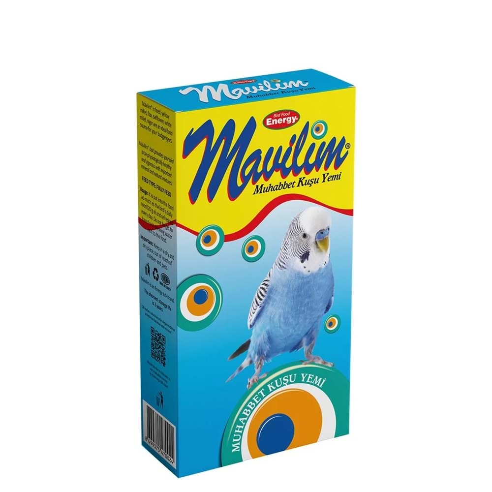 ENERGY MAVİLİM MUHABBET KUŞU YEMİ 300 G*20Lİ