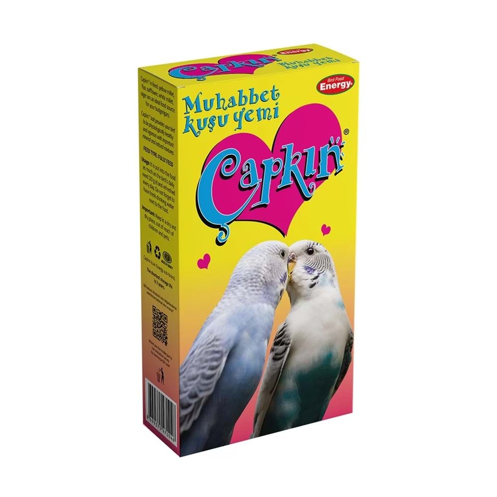 ENERGY ÇAPKIN MUHABBET KUŞU YEMİ 300 G*20Lİ