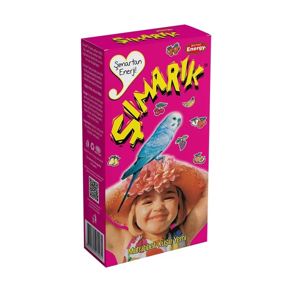 ENERGY ŞİMARIK MUHABBET KUŞU YEMİ 300 G*20Lİ