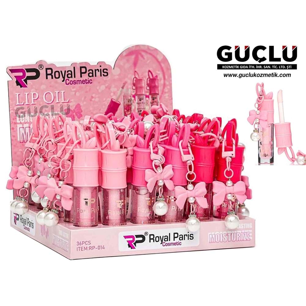 ROYAL P. LİP OİL KURDELE ANAHTARLIK RP014*36LI