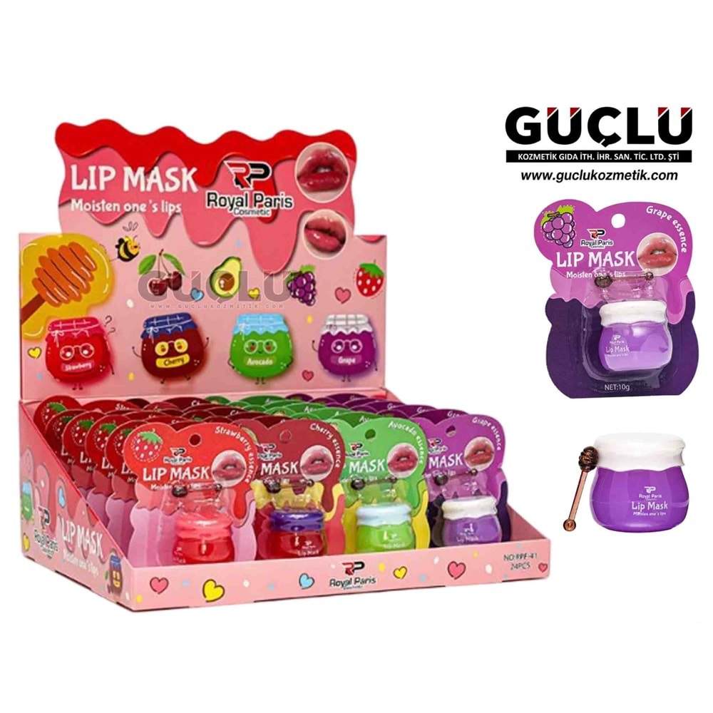 ROYAL P. DUDAK KORUYUCU BALM ÇUBUKLU KAVANOZ RPF41*24LÜ