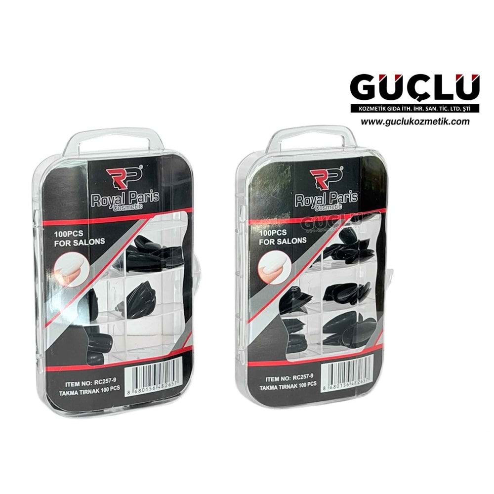 ROYAL P. BADEM TIRNAK 100LÜ RC257-9*12Lİ
