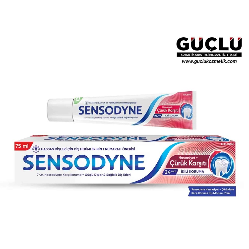SENSODYNE DİŞ MACUNU 75ML ÇÜRÜK KARŞITI 2448*12Lİ