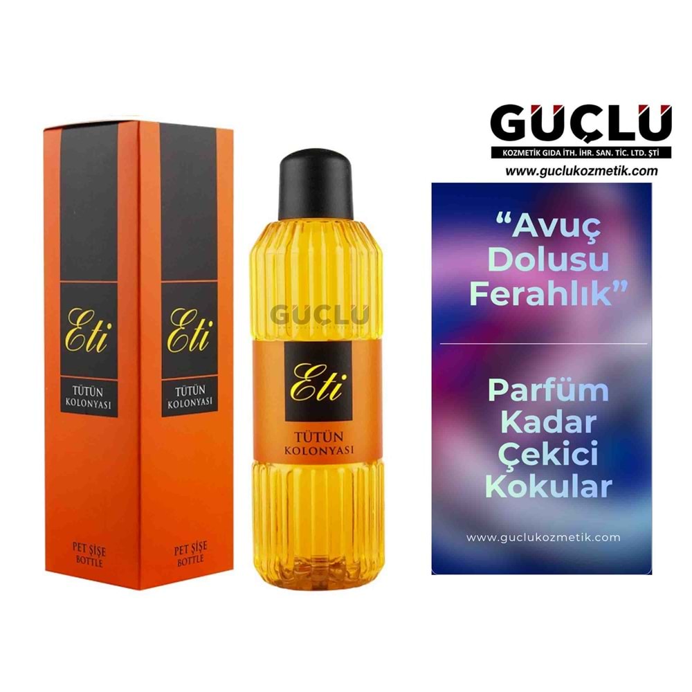 ETİ PARFÜM KOLONYA 350ML PET Ş. TÜTÜN 403*24LÜ