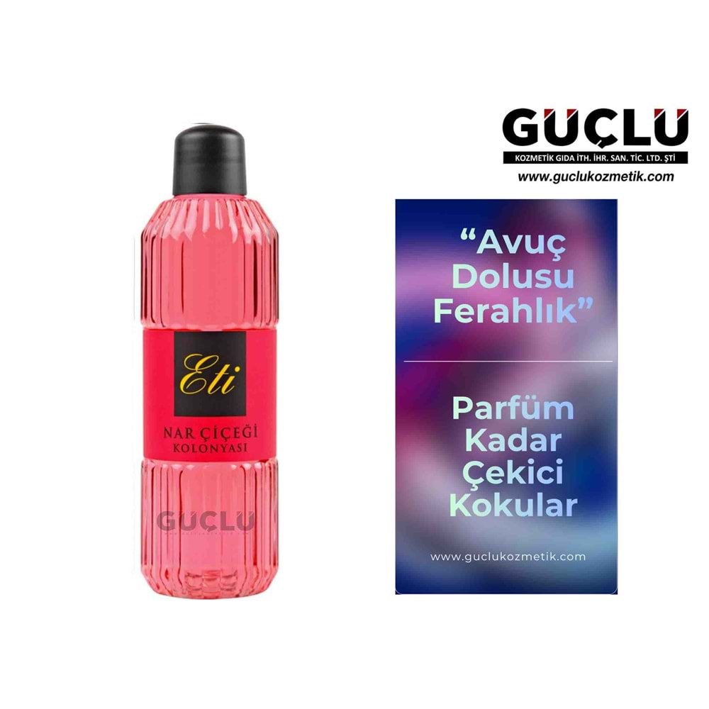 ETİ KOLONYA 400ML PET Ş. NAR ÇİÇEĞİ 425*24LÜ