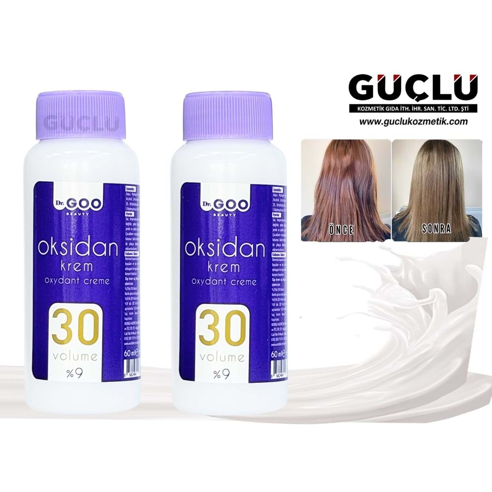 DR. GOO OKSİDAN 60ML (%9-30) VOLUME*72Lİ