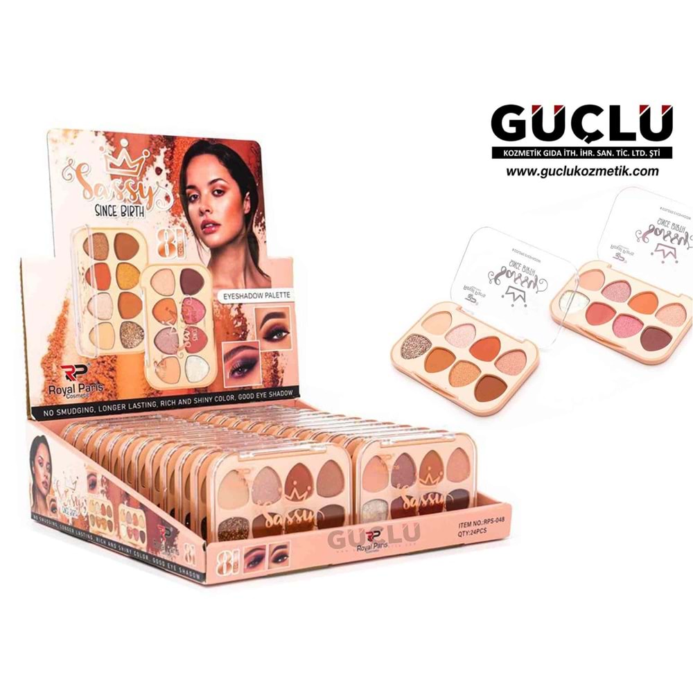 ROYAL P. GÖZ FARI 8Lİ SOSSY RPS048*24LÜ